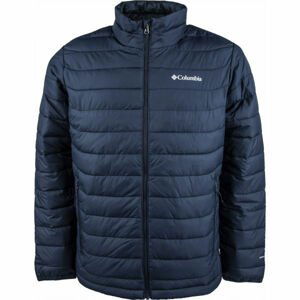 Columbia POWDER LITE JACKET Pánská zimní bunda, tmavě modrá, velikost M