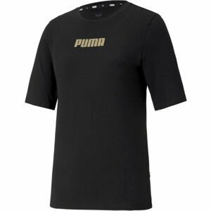 Puma MODERN BASICS TEE Dámské triko, černá, velikost