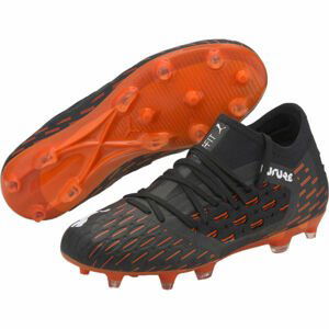 Puma FUTURE 6.3 NETFIT FG/AG JR Dětské kopačky, černá, velikost 35.5