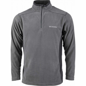 Columbia KLAMATH RANGE II HALF ZIP Pánská outdoorová mikina, šedá, veľkosť L