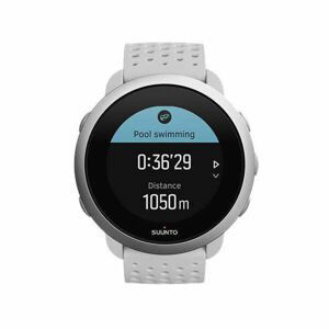 Suunto 3 Multisportovní hodinky se záznamem tepové frekvence, bílá, velikost os