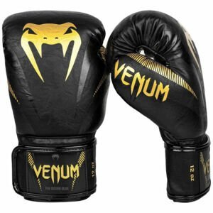 Venum IMPACT Boxerské rukavice, černá, velikost 12