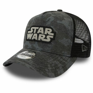 New Era 9FORTY AF TRUCKER KIDS CAMO STAR WARS černá  - Dětská truckerka