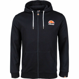 ELLESSE MELBOURNE FZ HOODY Pánská mikina, Černá,Bílá, velikost