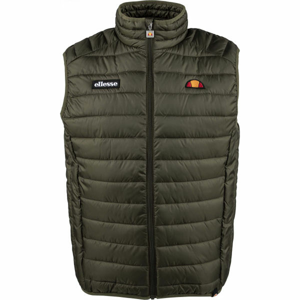 ELLESSE BARDY GILET Pánská vesta, khaki, veľkosť L