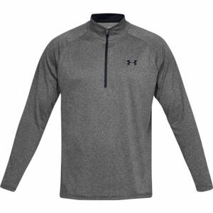 Under Armour TECH 2.0 1/2 ZIP Pánské triko, šedá, velikost M