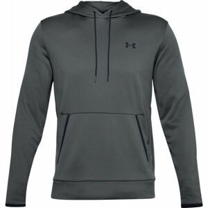 Under Armour ARMOUR FLEECE HD Pánská mikina, tmavě šedá, velikost S