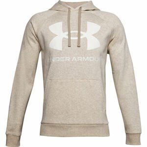 Under Armour RIVAL Pánská mikina, béžová, veľkosť L