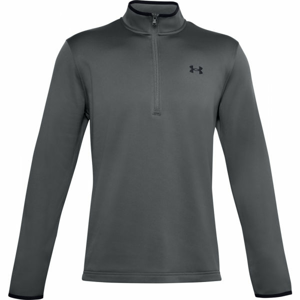 Under Armour ARMOUR FLEECE 1/2 ZIP Pánské triko s dlouhým rukávem, tmavě šedá, velikost 2XL