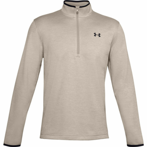 Under Armour ARMOUR FLEECE 1/2 ZIP Pánské triko s dlouhým rukávem, béžová, veľkosť S