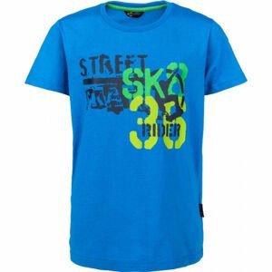 Lewro TERRY Chlapecké triko, Modrá,Mix, velikost 164-170