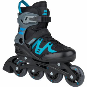 Zealot SYNERGY Fitness inline brusle, Černá,Tyrkysová,Šedá, velikost 39