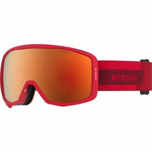 Atomic COUNT JR SPHERICAL Juniorské lyžařské brýle, červená, velikost