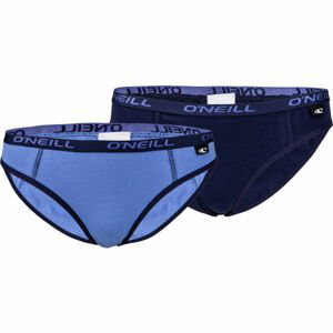 O'Neill WOMEN BIKINI SLIP PLAIN 2-PACK Dámské spodní kalhotky, tmavě modrá, velikost L