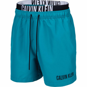 Calvin Klein MEDIUM DOUBLE WB  XL - Pánské šortky do vody