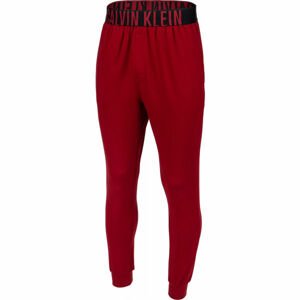 Calvin Klein JOGGER WIN Pánské tepláky, vínová, velikost L