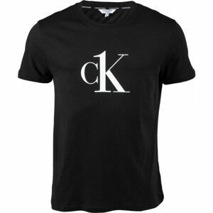 Calvin Klein RELAXED CREW TEE Pánské tričko, černá, velikost L