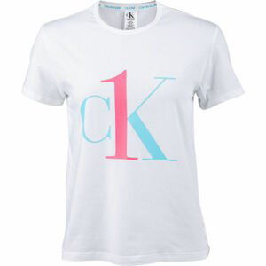 Calvin Klein S/S CREW NECK Dámské tričko, bílá, velikost M