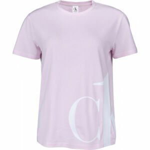 Calvin Klein S/S CREW NECK Dámské tričko, růžová, velikost L