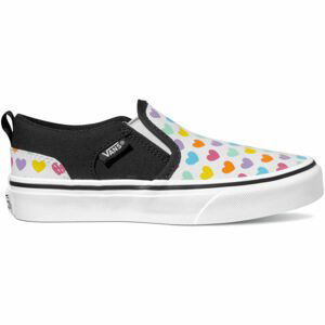 Vans MY ASHER Dětské slip-on tenisky, bílá, velikost 34.5