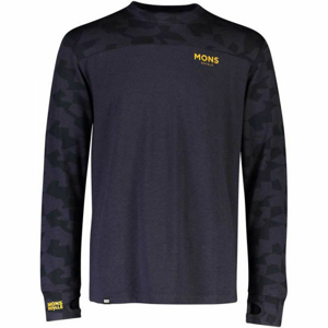 MONS ROYALE YOTEI TECH LS  XL - Pánské triko z merino vlny