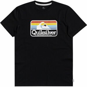 Quiksilver DREAMERS OF THE SHORE SS Pánské triko, černá, velikost M