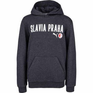 Puma SLAVIA PRAGUE GRAPHIC HOODY JR  164 - Chlapecká mikina