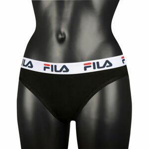 Fila WOMAN BRAZILIAN PANTIES Dámské kalhotky, černá, veľkosť L