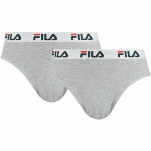 Fila MAN BRIEF 2-PACK Pánské slipy, šedá, veľkosť S