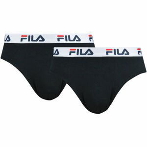 Fila MAN BRIEF 2-PACK Pánské slipy, černá, velikost XXL