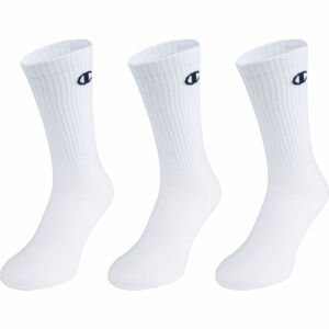 Champion CREW SOCKS LEGACY X3 Unisexové ponožky, bílá, veľkosť 39/42