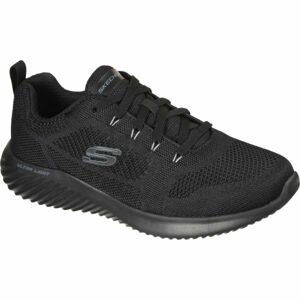 Skechers BOUNDER RINSTET Pánská volnočasová obuv, černá, velikost 40