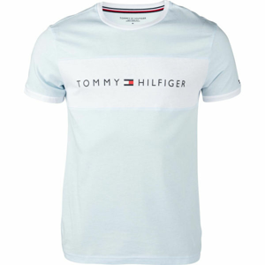 Tommy Hilfiger CN SS TEE LOGO FLAG  L - Pánské tričko