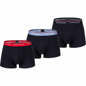 Tommy Hilfiger 3P WB TRUNK Pánské boxerky, tmavě modrá, velikost