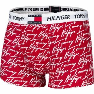 Tommy Hilfiger TRUNK PRINT Pánské boxerky, červená, velikost S