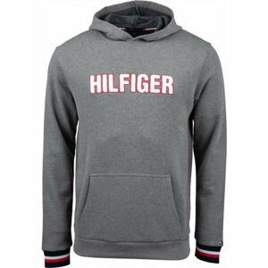 Tommy Hilfiger OH HOODIE LS HWK Pánská mikina, šedá, veľkosť L