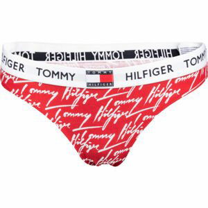 Tommy Hilfiger THONG PRINT  L - Dámská tanga