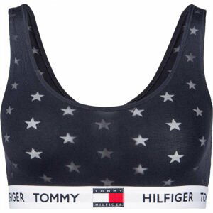 Tommy Hilfiger BRALETTE BURNOUT Dámská podprsenka, Tmavě modrá, velikost L