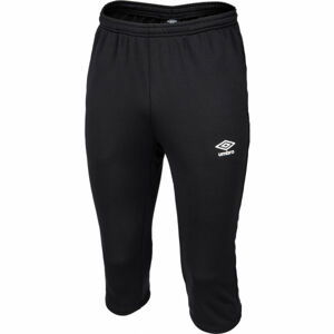 Umbro FW 3/4 PANT Pánské sportovní 3/4 kalhoty, černá, velikost L