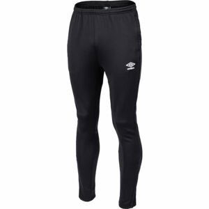 Umbro TAPERED PANT Pánské tepláky, Černá,Bílá, velikost