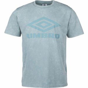 Umbro LARGE LOGO TEE Pánské triko, šedá, velikost M