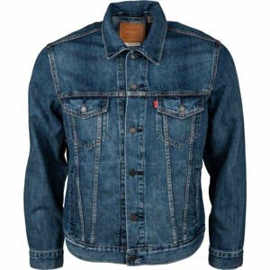 Levi's THE TRUCKER JACKET CORE Pánská jeansová bunda, tmavě modrá, velikost S