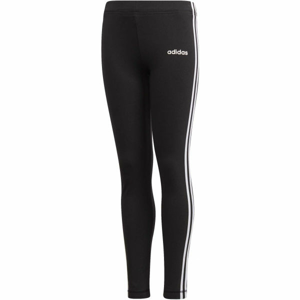 adidas 3-STRIPES LEGGINGS Dívčí legíny, černá, velikost