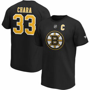 FANATICS ICONIC BOSTON CHARA  S - Pánské klubové triko