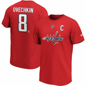 FANATICS ICONIC WASHINGTON OVECHKIN  M - Pánské klubové triko