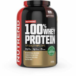 Nutrend 100% WHEY PROTEIN 2250 g ČOKOLÁDOVÉ BROWNIES   - Protein