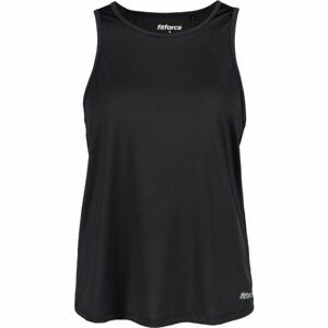 Fitforce NIGELLA Dámský fitness top, černá, velikost