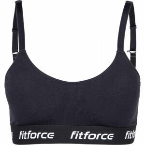 Fitforce ROSALIA Dámská fitness podprsenka, černá, velikost M