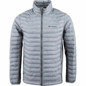 Columbia POWDER PASS JACKET Pánská bunda, šedá, veľkosť S