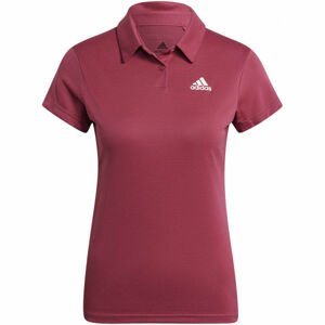 adidas HEAT RDY TENNIS POLO SHIRT Dámské tenisové tričko, růžová, velikost L